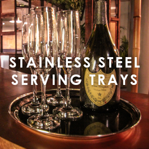 Stainless Steel Serving Trays